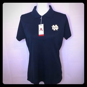 Notre Dame University Antigua Golf Polo Shirt